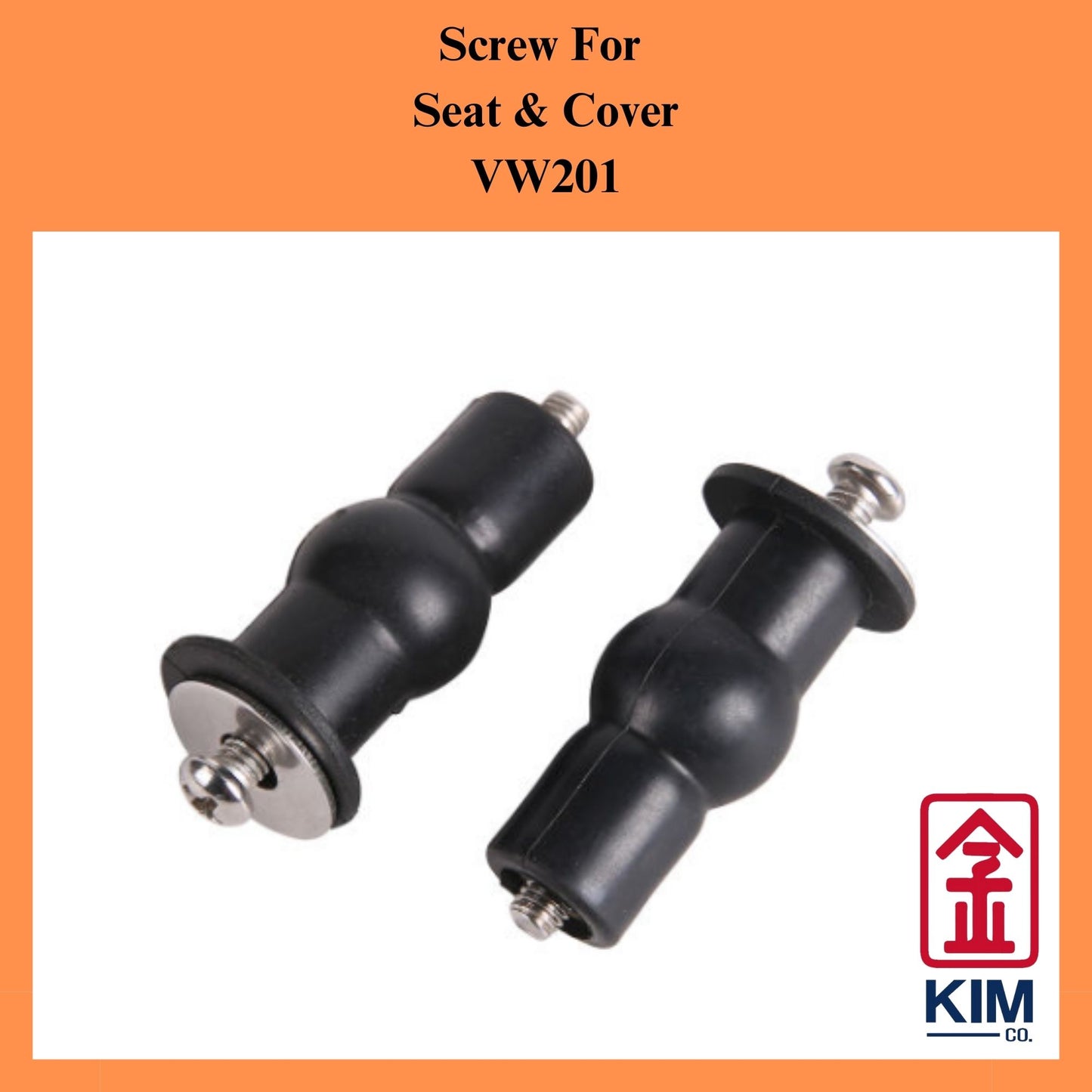 (2 Pcs) Screw For Seat & Cover (VW201)