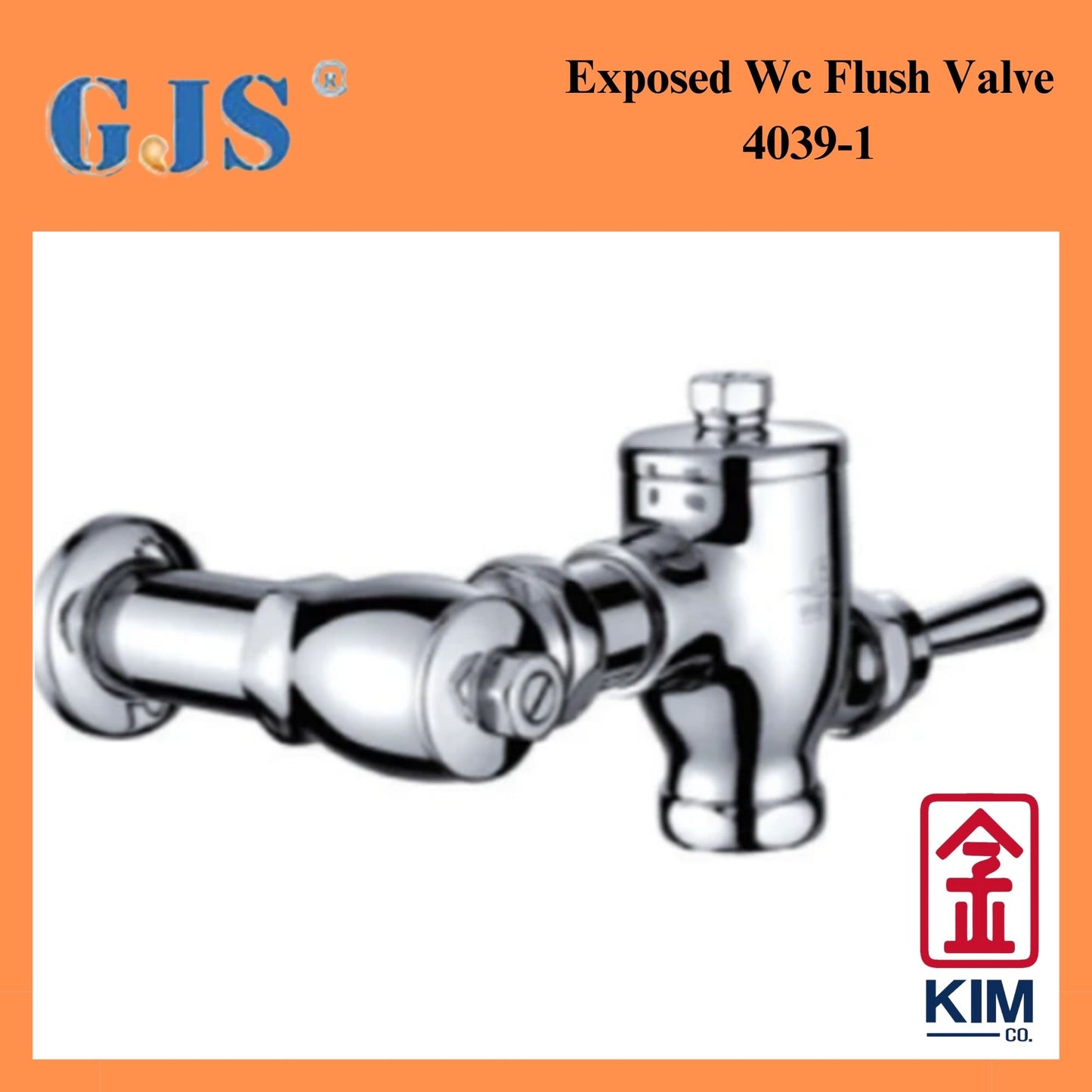 GJS Exposed Wc Flush Valve (4039-1)
