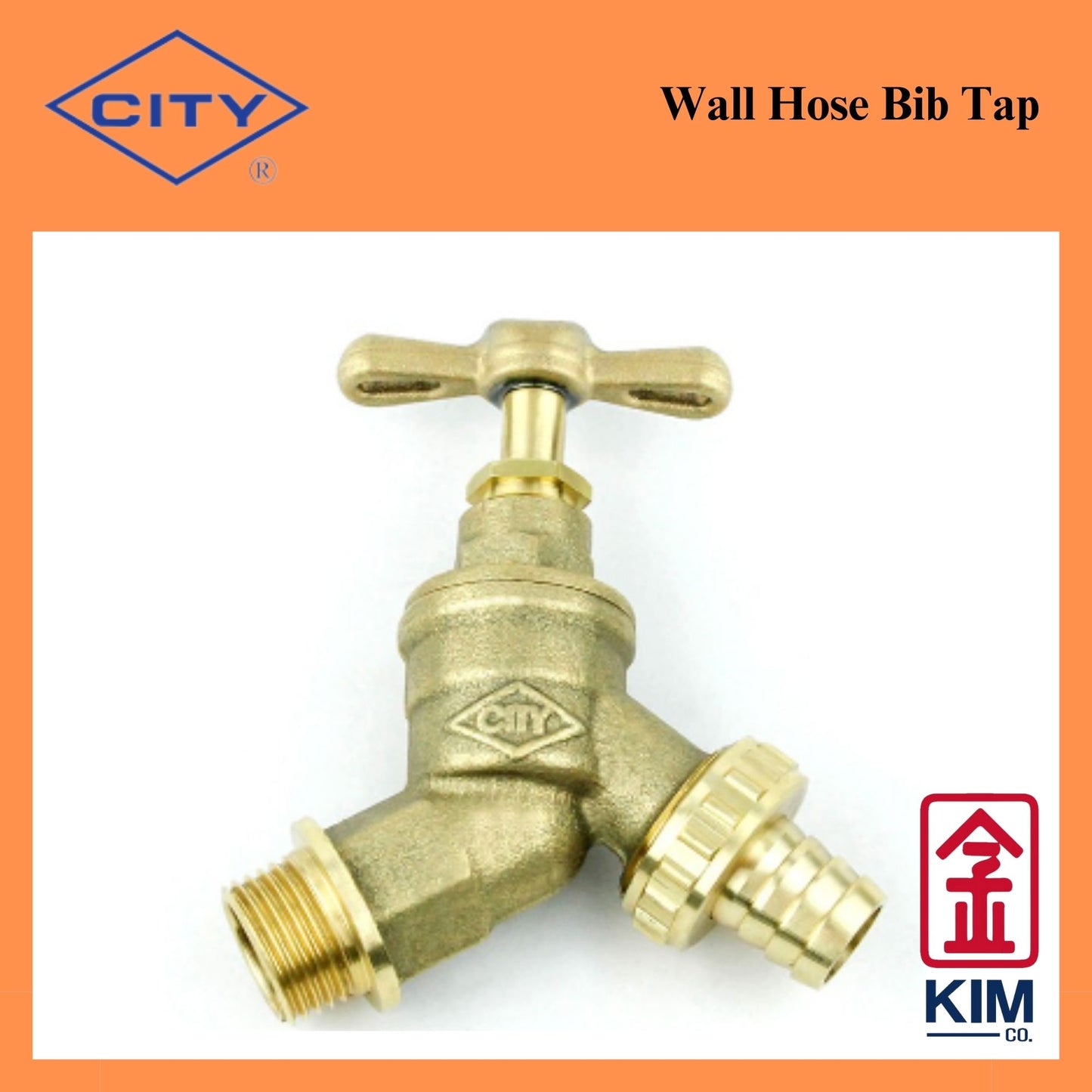City Wall Hose Bib Tap