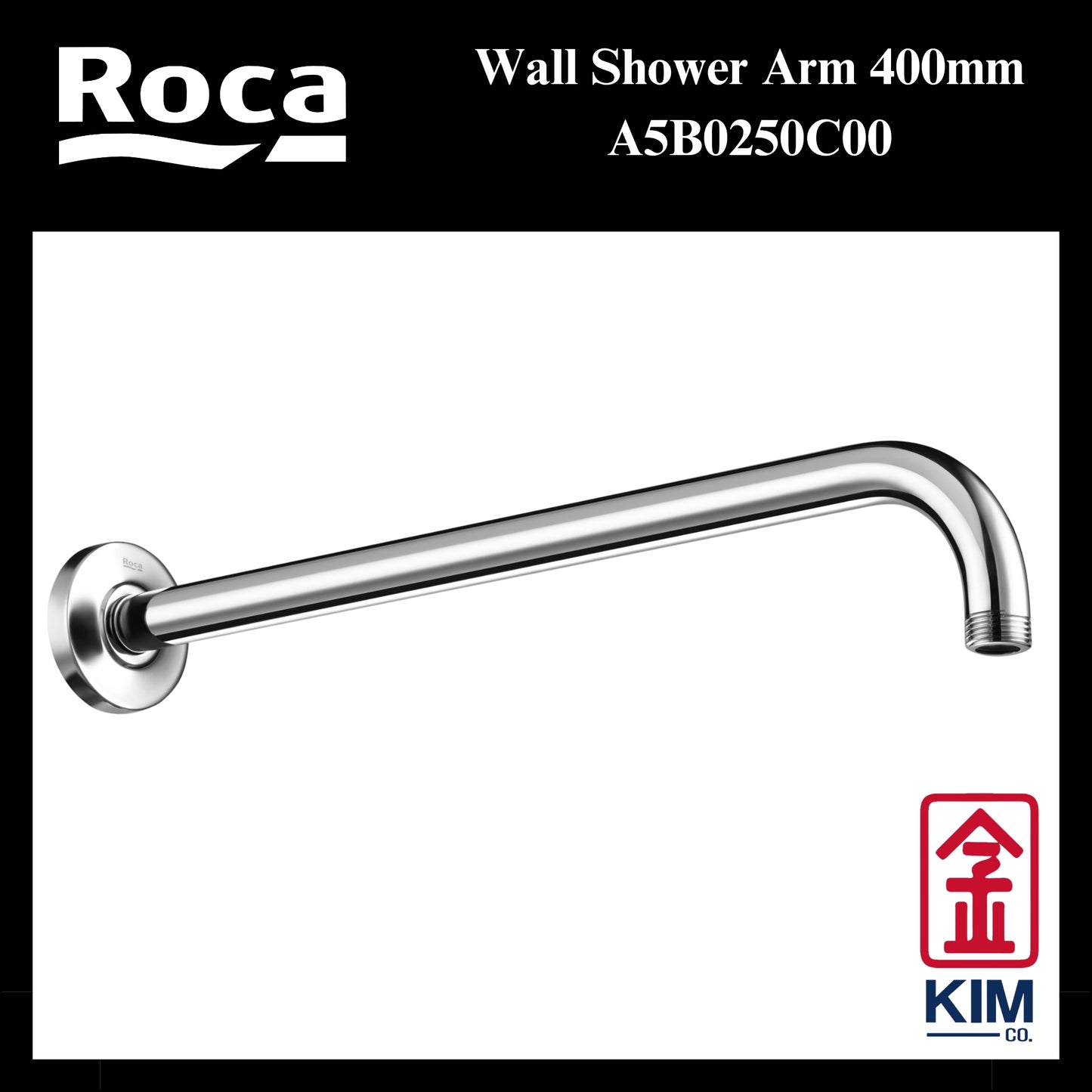 Roca Brass Shower Arm (300mm / 400mm)