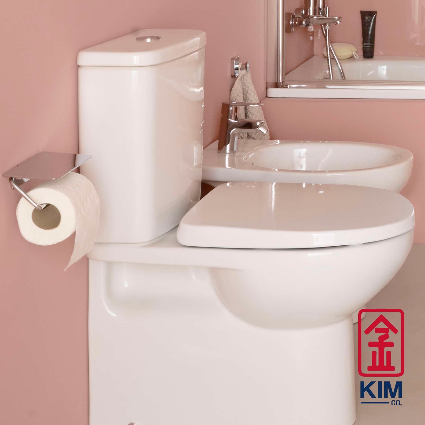 Roca Victoria Toilet Roll Holder With Shelf (A817889C00)