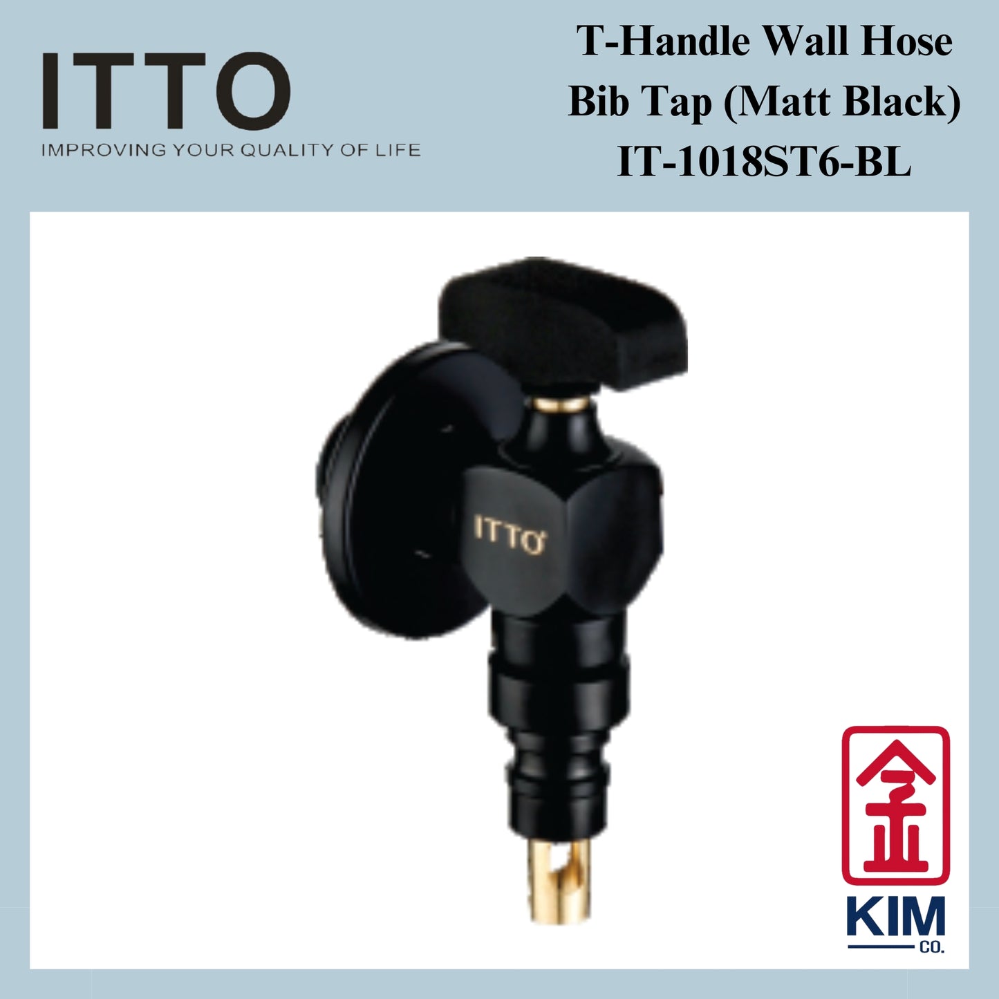 Itto Ball Valve Type Wall Hose Bib Tap (IT-1018ST6)