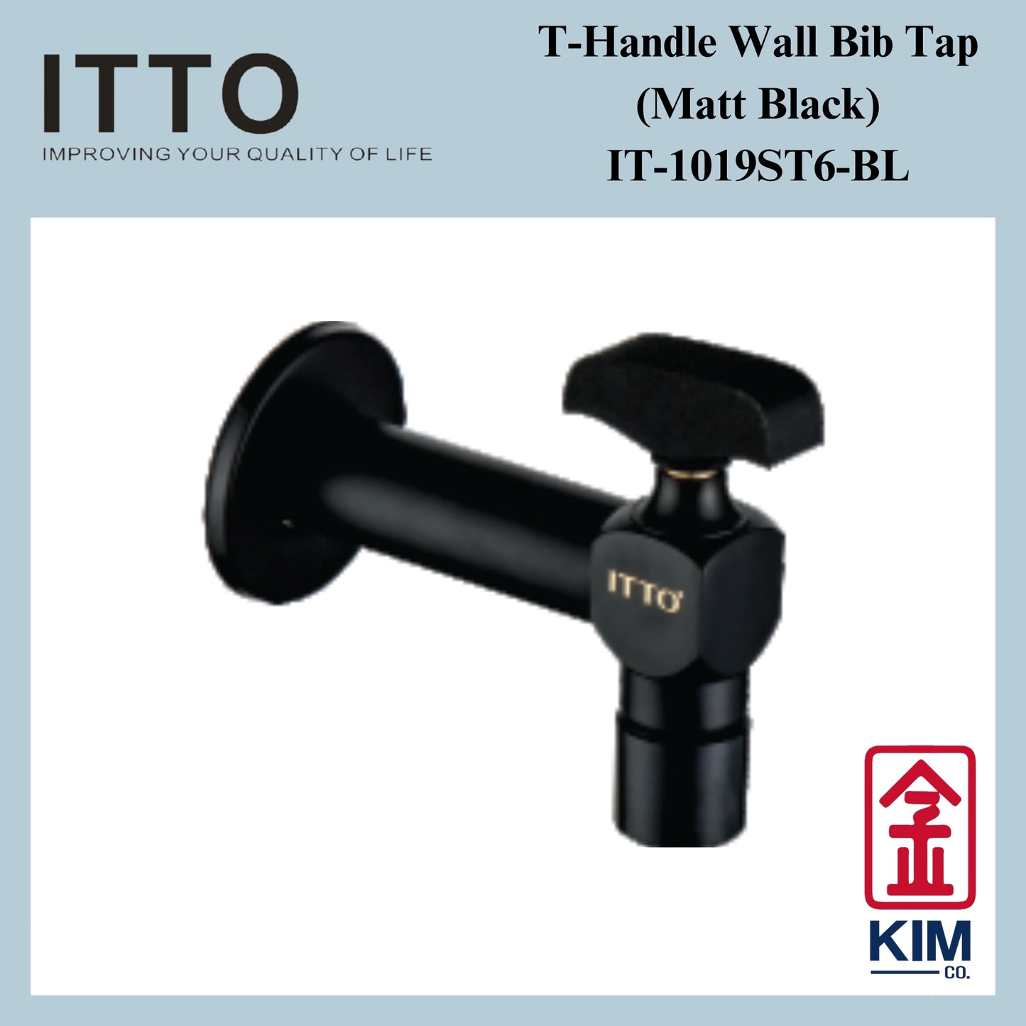 Itto Ball Valve Type Wall Bib Tap (IT-1019ST6)