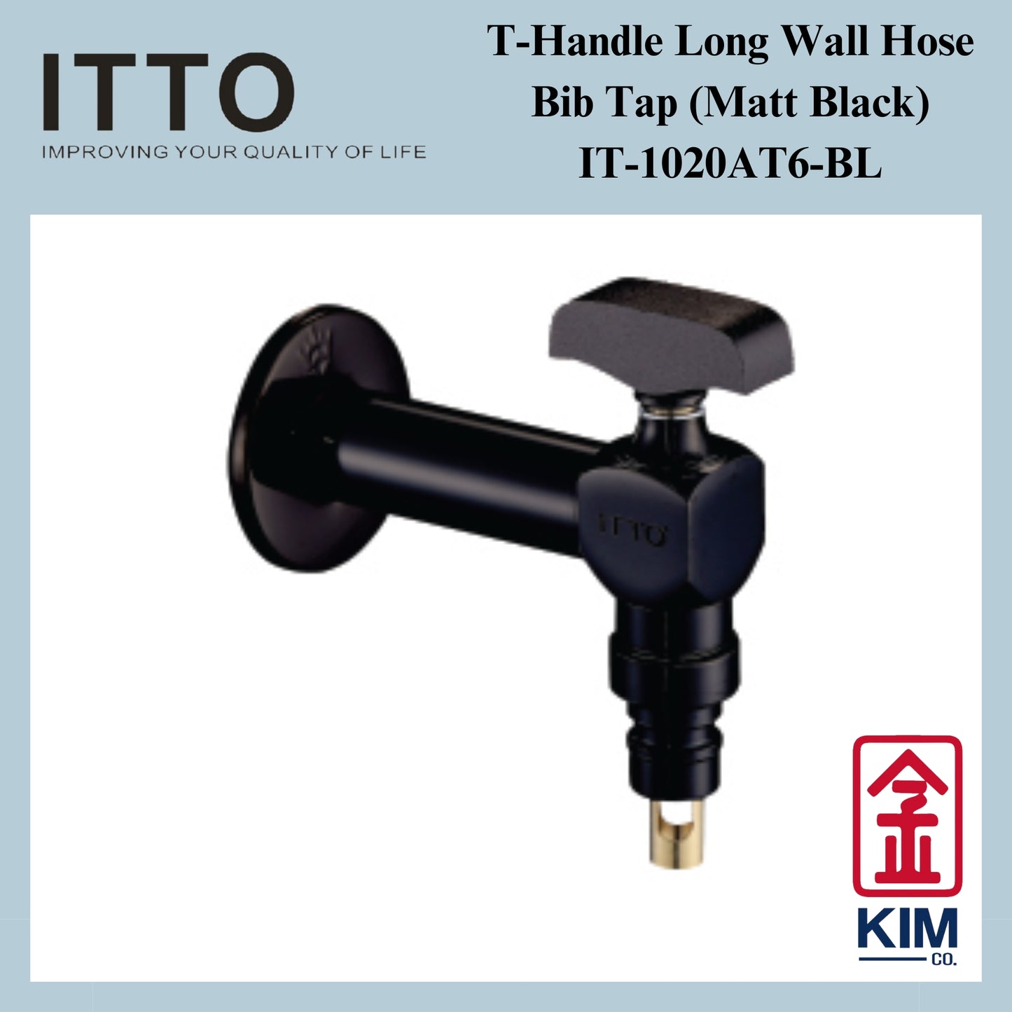 Itto Ball Valve Type Wall Long Hose Bib Tap (IT-1020AT6)