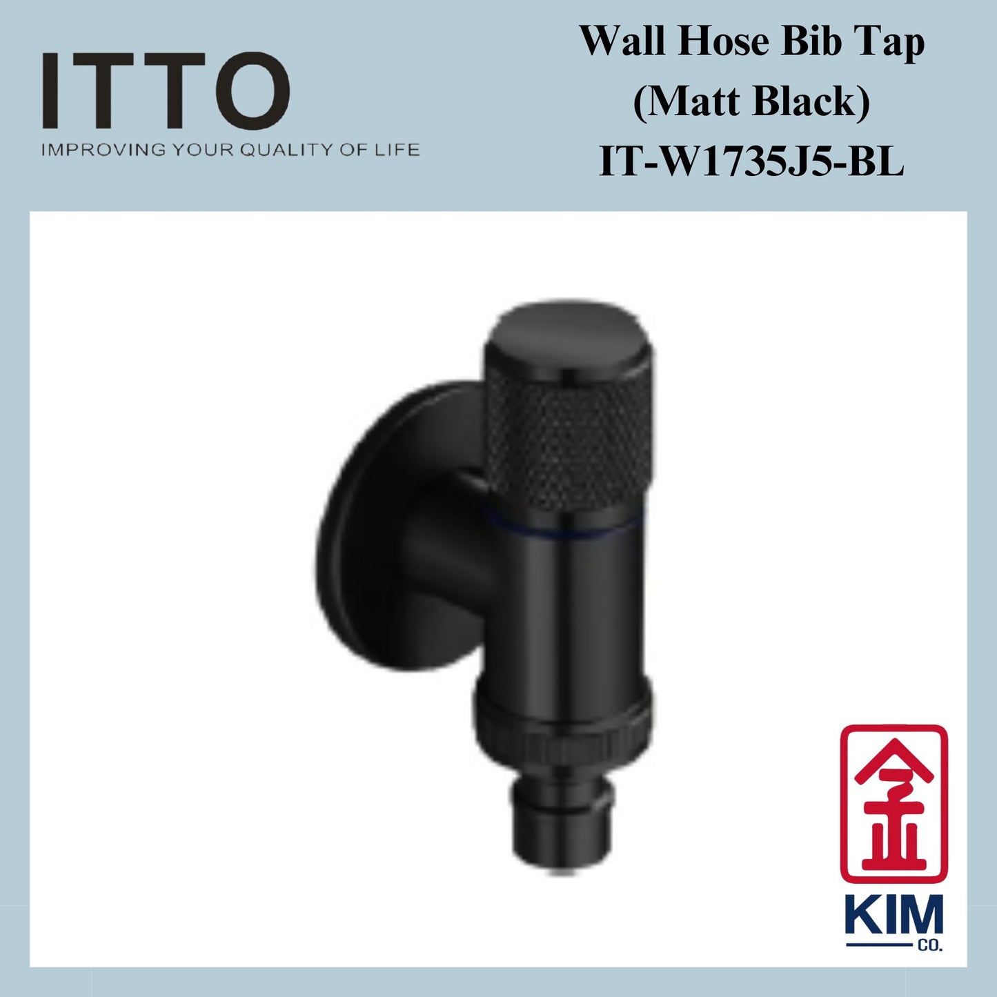 Itto Stainless Steel 304 Wall Hose Bib Tap (IT-W1735J5)