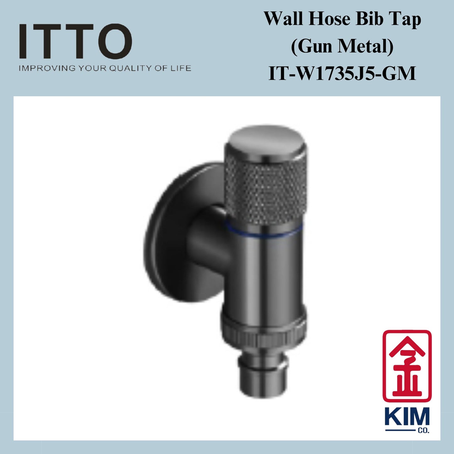 Itto Stainless Steel 304 Wall Hose Bib Tap (IT-W1735J5)