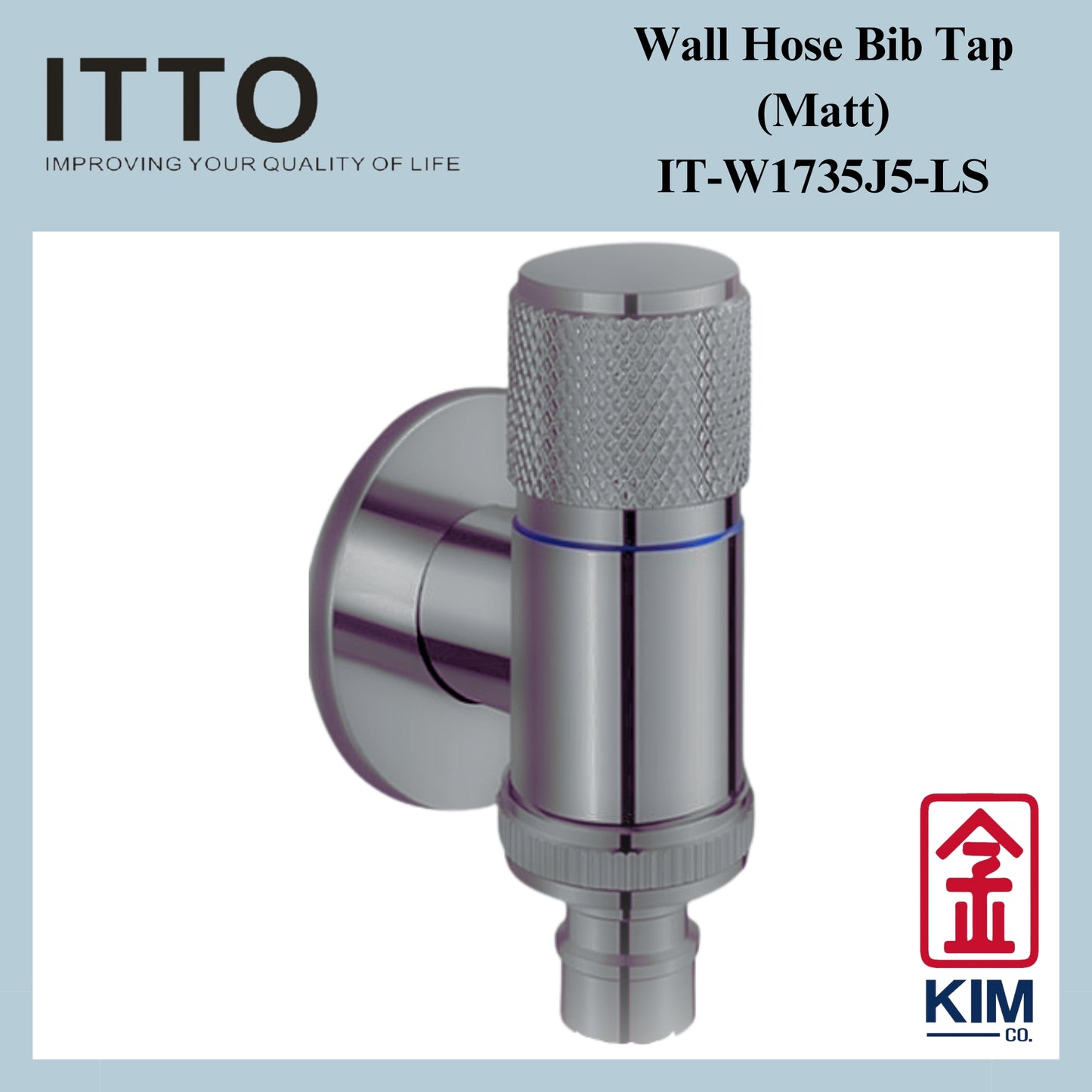 Itto Stainless Steel 304 Wall Hose Bib Tap (IT-W1735J5)