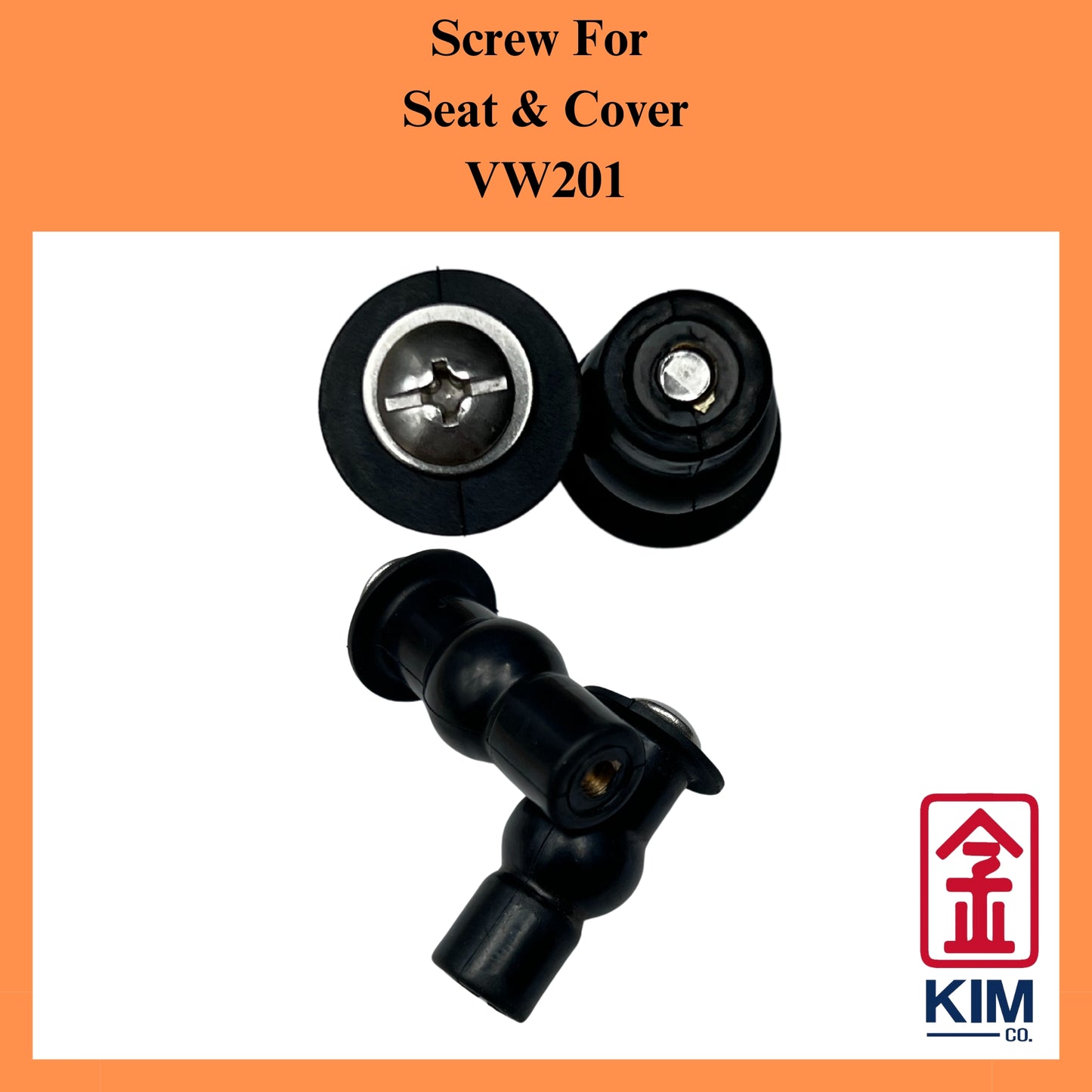 (2 Pcs) Screw For Seat & Cover (VW201)