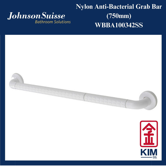 Nylon Anti-bacterial Straight Grab Bar 750mm (WBBA100342SS)