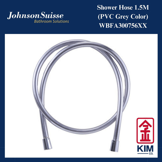 Johnson Suisse PVC Sliver 1.5m Shower Hose (WBFA300756XX)