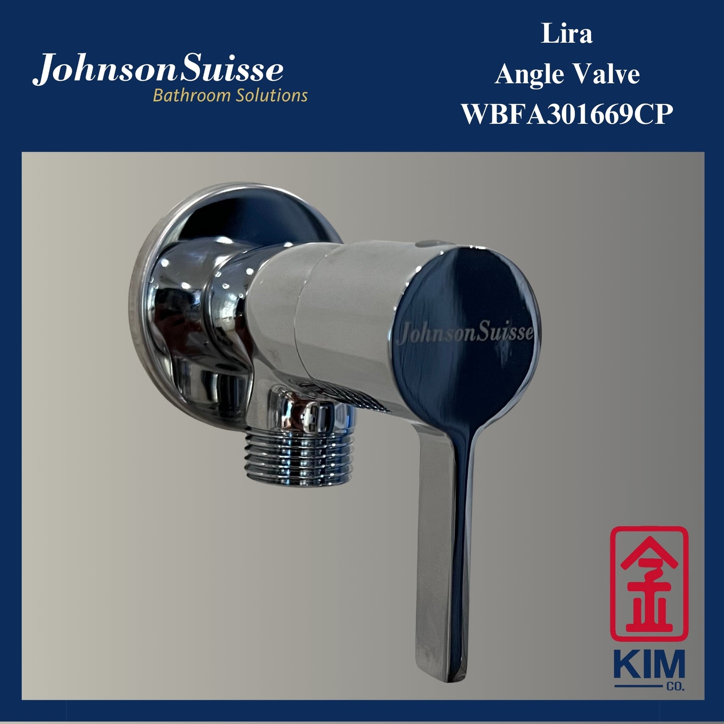 Johnson Suisse Lira Angle Valve (WBFA301669CP)