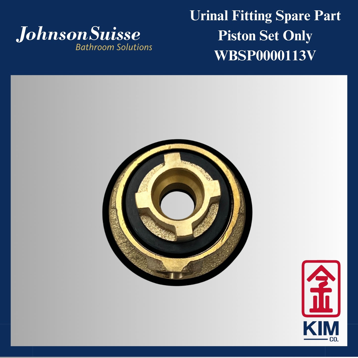 Johnson Suisse Urinal Flush Valve Piston Set Only (WBSP0000113V)