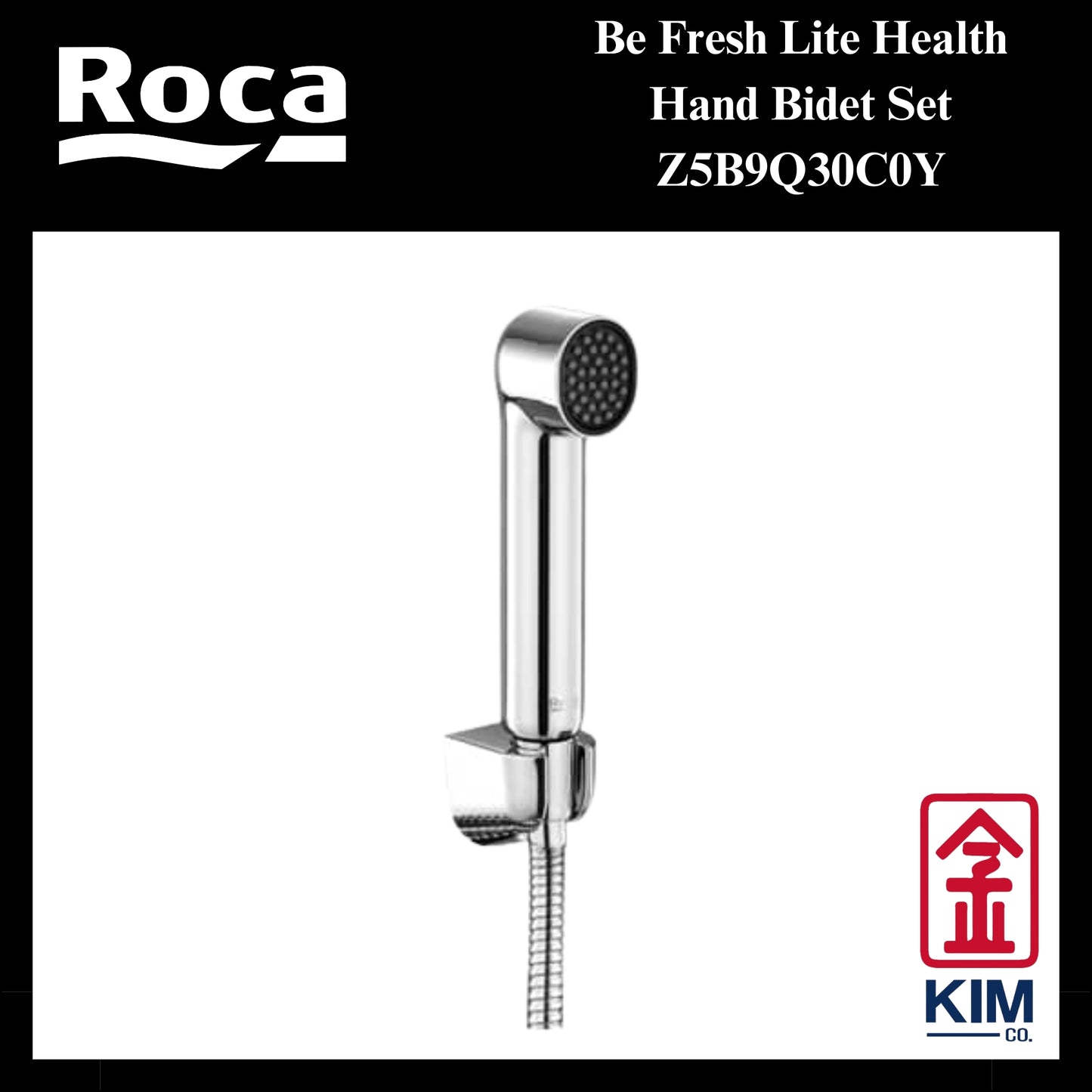 Roca Be Fresh Lite Health Hand Bidet Spray Set (Z5B9Q30C0Y)