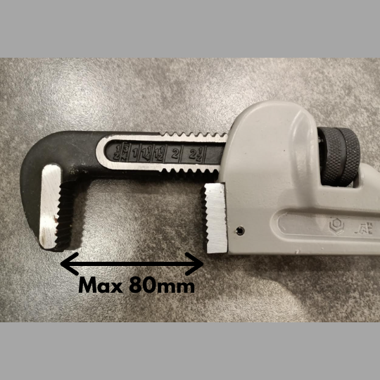 WD & WL Heavy Duty 18" Aluminum Pipe Wrench