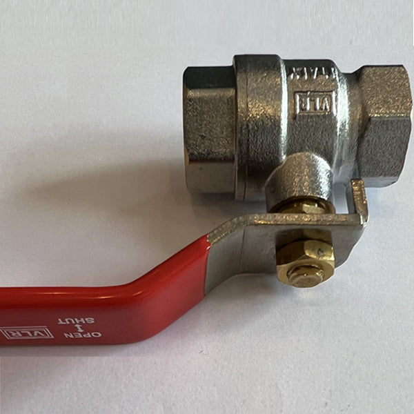 VLR DN15 15mm Brass Ball Valve (400 WOG)