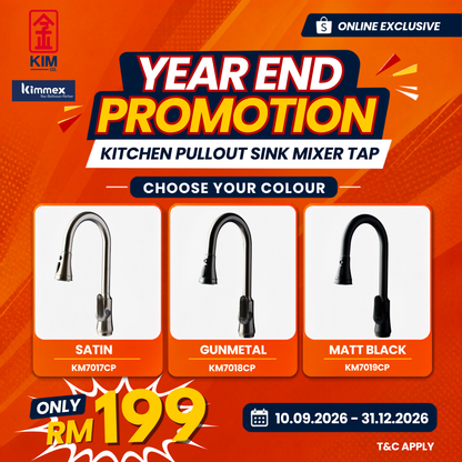 🔥𝐘𝐄𝐀𝐑 𝐄𝐍𝐃 𝐒𝐀𝐋𝐄𝐒🔥- kimmex Pull Out Kitchen Mixer Tap