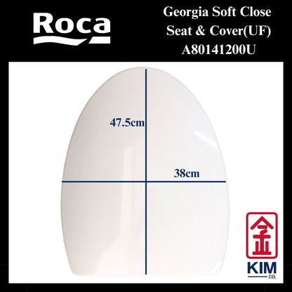 Roca Georgia Soft Close Seat & Cover (UF)(A80141200U)
