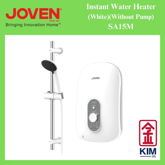 Joven Instant Water Heater Without Pump (SA15M) (White)