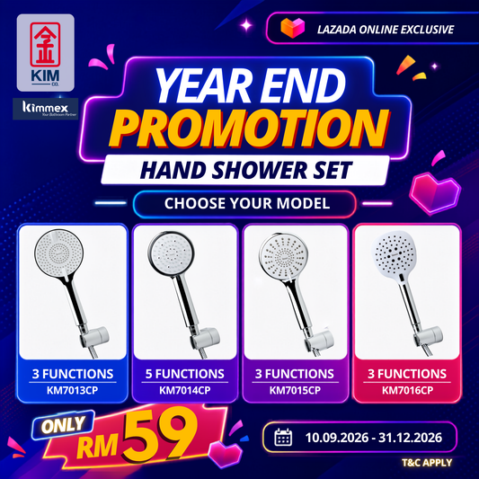 🔥𝐘𝐄𝐀𝐑 𝐄𝐍𝐃 𝐒𝐀𝐋𝐄𝐒🔥- kimmex Hand Shower Set