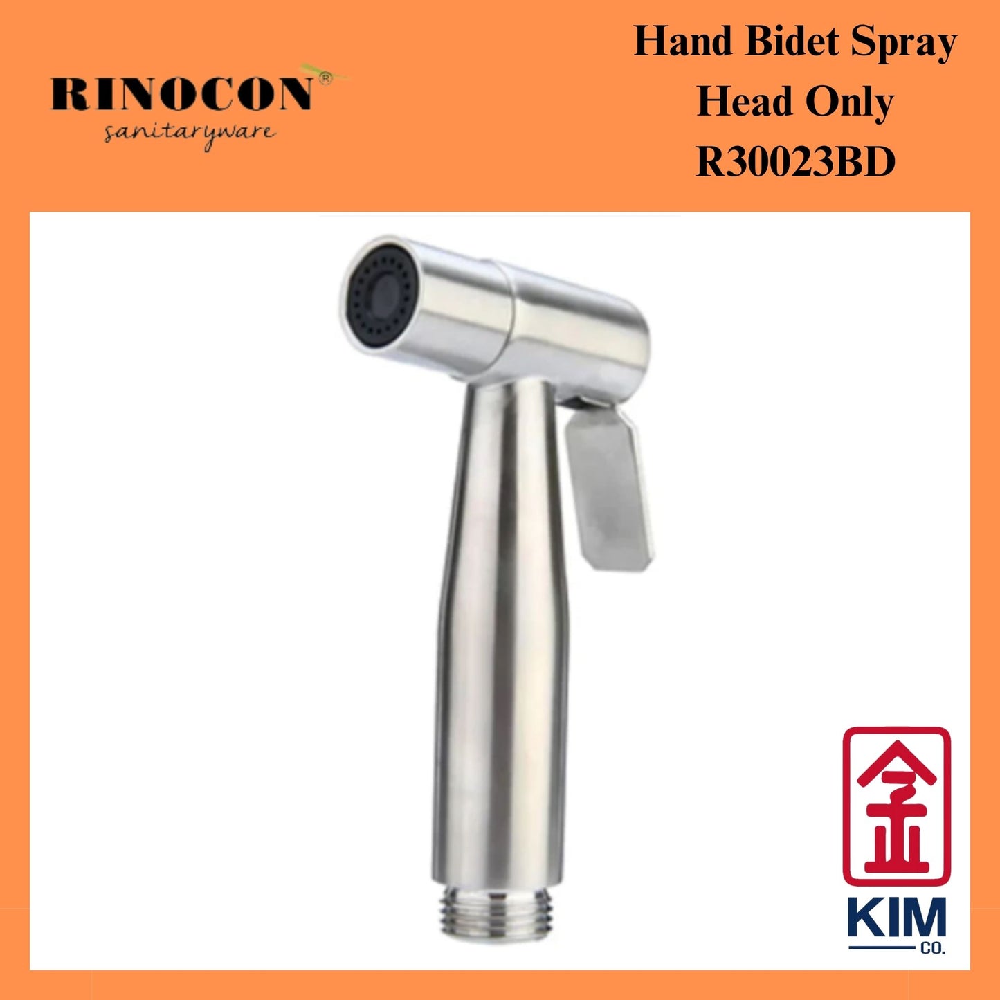 Rinocon Stainless Steel 304 Hand Bidet Spray Head Only (R30023BD)