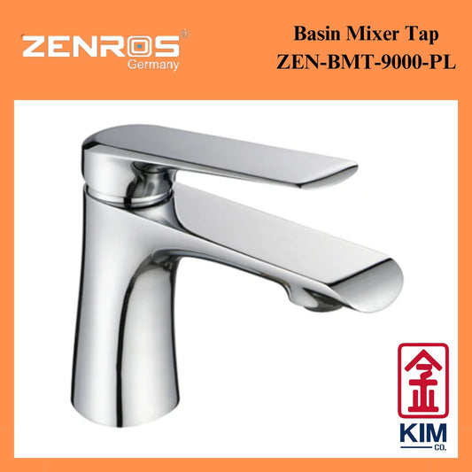 Zenros Basin Mixer Without Pop Up Waste (ZEN-BMT-9000-PL)