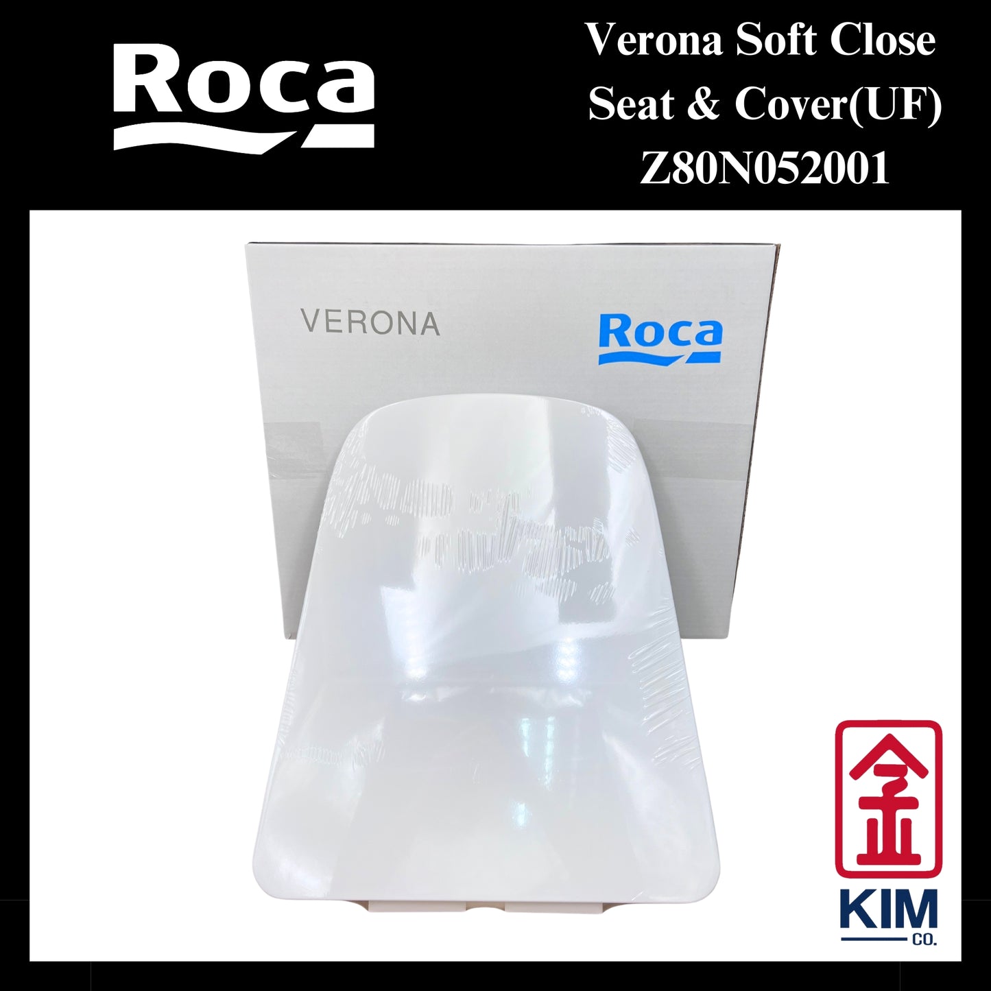 Roca Verona Soft Close Seat & Cover (UF)(Z80N052001)