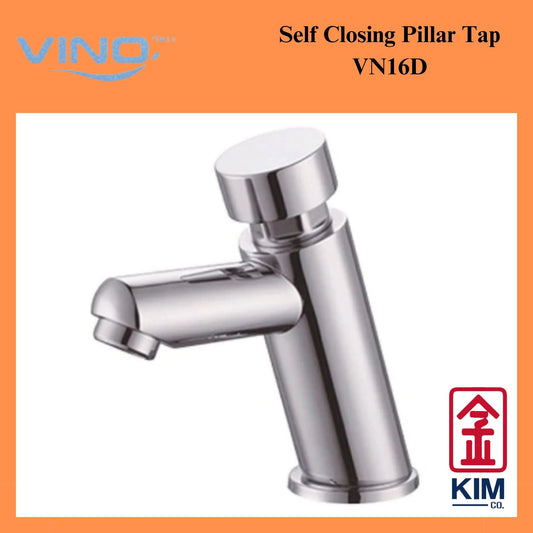 Vino Self Closing Pillar Tap (VN16D)