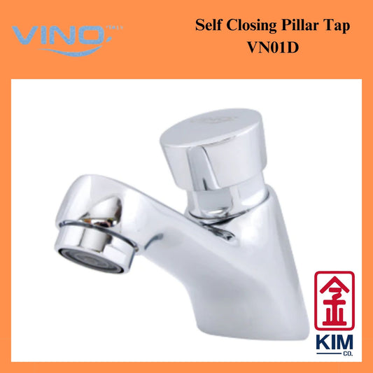 Vino Self Closing Pillar Tap (VN01D)