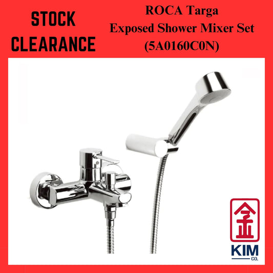( Stock Clearance ) Roca Moai Exposed Shower Mixer With Hand Shower Set (5A2046C0N)