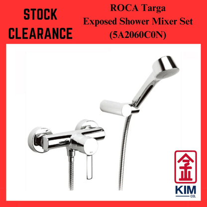 ( Stock Clearance ) Roca Targa Exposed Shower Mixer With Hand Shower Set (5A2060C0N)