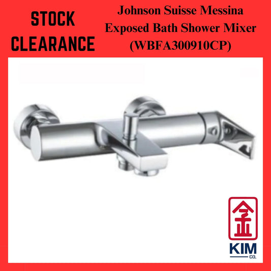 ( Stock Clearance ) Johnson Suisse Messina Exposed Bath Shower Mixer Without Shower Kit (WBFA300910CP)