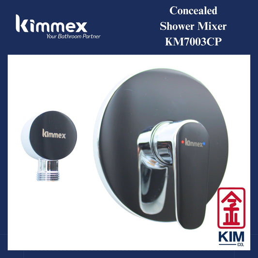 kimmex A Series Concealed Shower Mixer With Water Outlet Connection (KM7003CP)