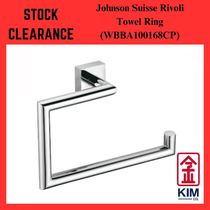 ( Stock Clearance ) Johnson Suisse Rivoli Towel Ring (WBBA100168CP)