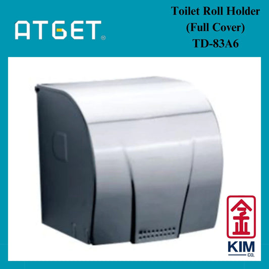 Atget Stainless Steel 304 Toilet Roll Holder With Full Cover (TD-83A6)