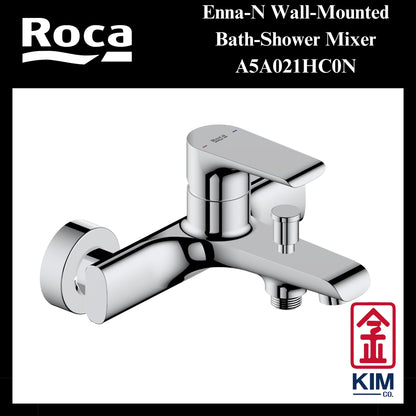 Roca Enna-N Wall-Mounted Bath-Shower Mixer (A5A021HC0N)
