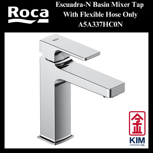 Roca Escuadra-N Basin Mixer (A5A337HC0N)