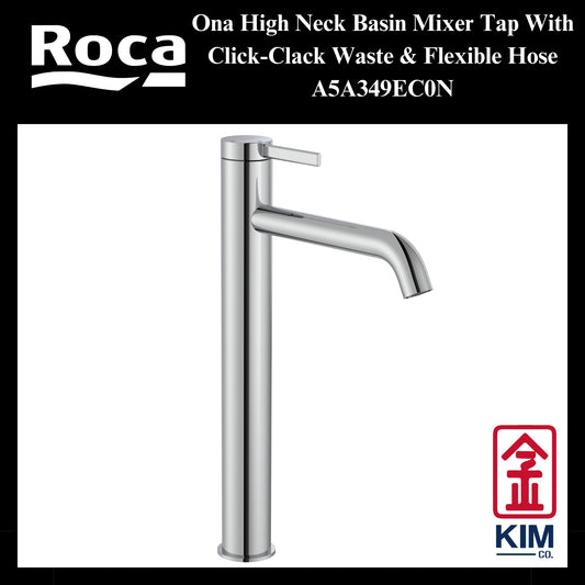 Roca Ona High Neck Basin Mixer (A5A349EC0N)
