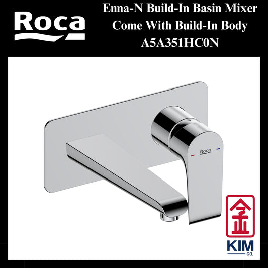 Roca Enna-N Build-In Basin Mixer (A5A351HC0N)