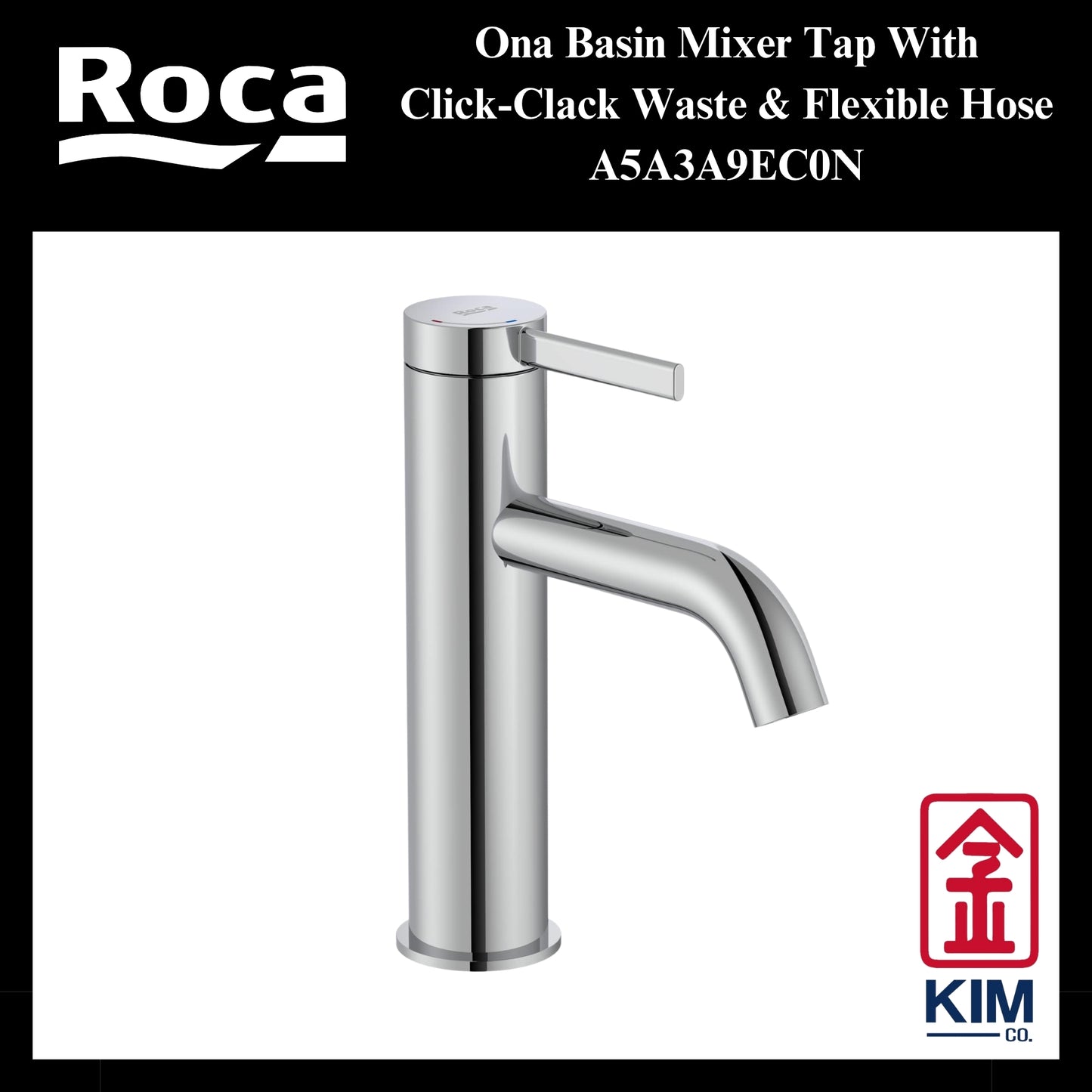 Roca Ona Basin Mixer (A5A3A9EC0N)