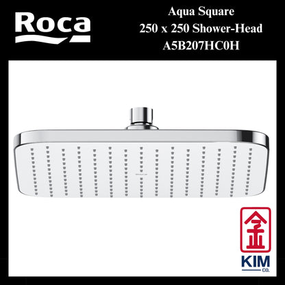 Roca Aqua Square 250mm x 250mm Shower Head (A5B207HC0H)