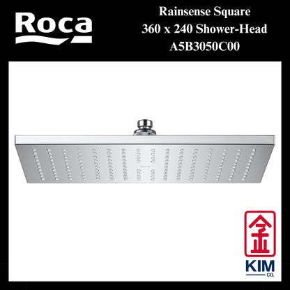 Roca Rainsense Square 360mm x 240mm Shower Head (A5B3050C00)
