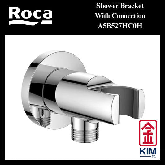 Roca Round Wall Outlet Connection With Fixed Bracket (A5B527HC0H)