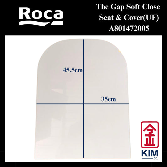 Roca The Gap Soft Close Seat & Cover (UF)(A801472005)