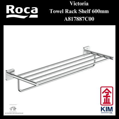Roca Victoria Towel Rack Shelf (600mm) (A817887C00)