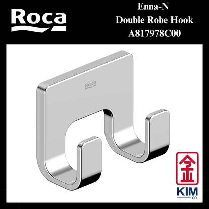 Roca Enna-N Double Robe Hook (A817978C00)