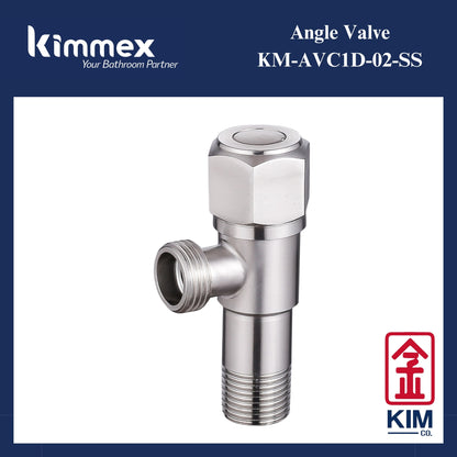 🔥𝐘𝐄𝐀𝐑 𝐄𝐍𝐃 𝐒𝐀𝐋𝐄𝐒🔥- kimmex Stainless Steel 304 Angle Valve Set (10 Pcs)