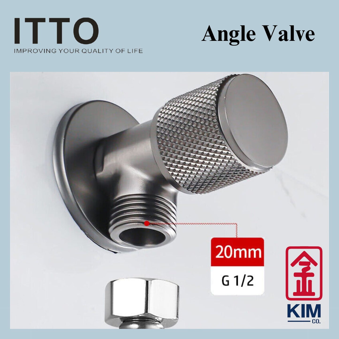 Itto Stainless Steel 304 Angle Valve (IT-W5015)