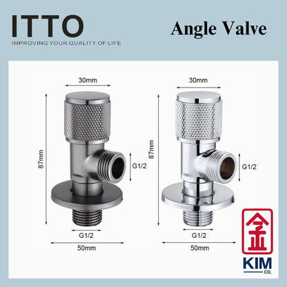 Itto Stainless Steel 304 Angle Valve (IT-W5015)