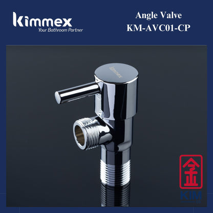 kimmex Lever Handle Angle Valve (KM-AVC01-CP)