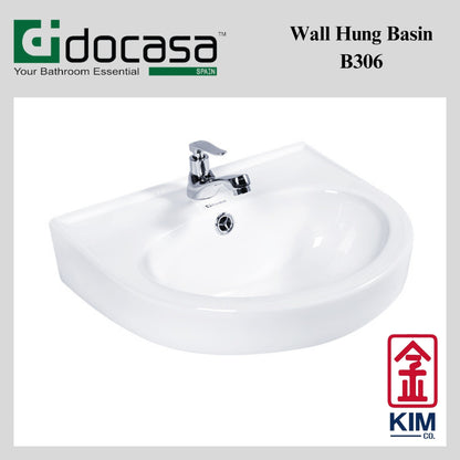 Docasa Wall Hung Basin (B306)